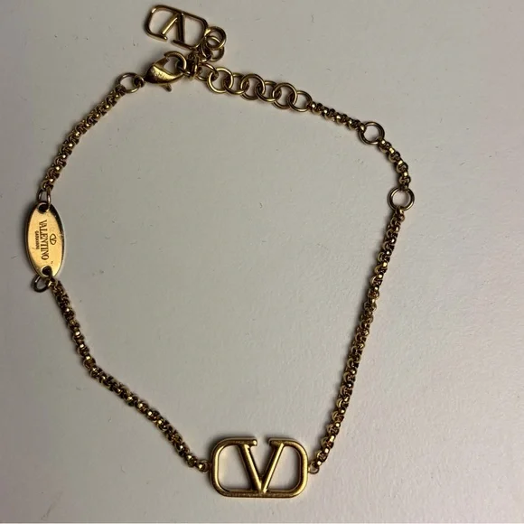 Valentino Garavani Logo Bracelet - Picture 1 of 6